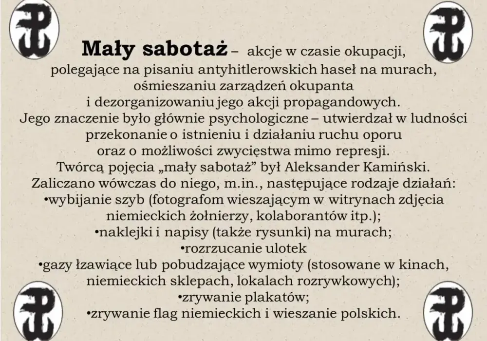 Mały sabotaż w Kamieniach na szaniec - Dlaczego był kluczowy?