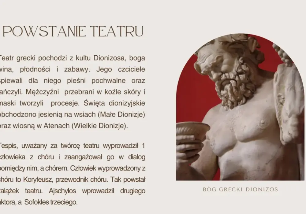 Mitologia antyczna i teatr - jak rozumieć świat bogów i herosów?