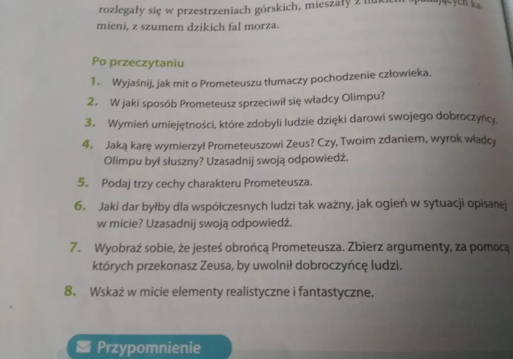 Prometeusz - mit o ogniu, karze i cenie postępu. Sprawdź!