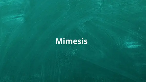 Mimesis w teatrze - Sztuka nie kopiuje, lecz tworzy sens