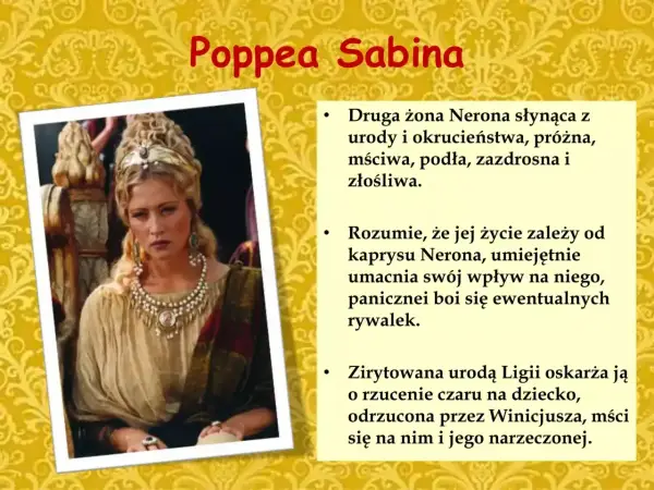 Poppea, żona Nerona - Poznaj prawdę o jej życiu i tajemnicy śmierci