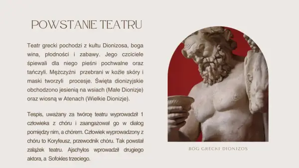 Mitologia antyczna i teatr - jak rozumieć świat bogów i herosów?