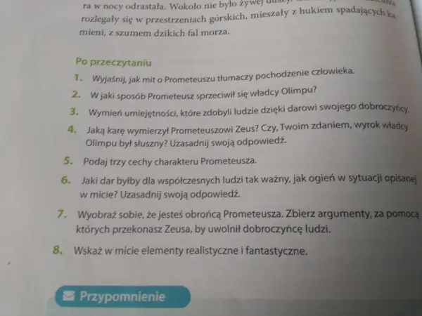 Prometeusz - mit o ogniu, karze i cenie postępu. Sprawdź!