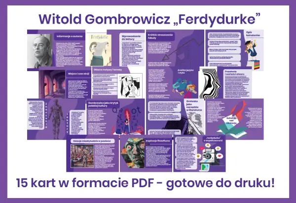 Gęba w Ferdydurke - To nie tylko fałsz! Zrozum Gombrowicza